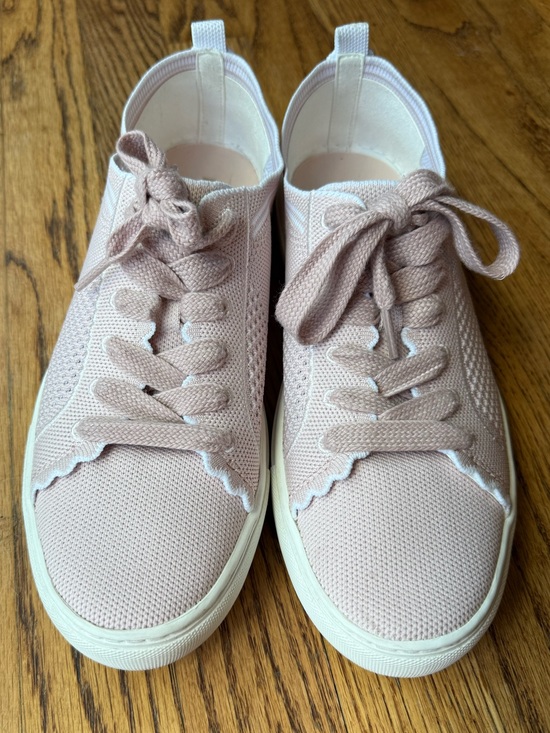 kate spade Shoes - Kate Spade Ainslee Blush Pink Knit Sneakers